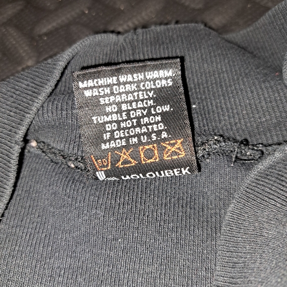 Vintage 1989 women's Harley Davidson shoulder less long sleeve - Picture 12 of 16